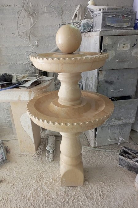 نافورة الرخام الكروية